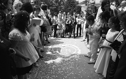 Matrimonio: Preparazione del lancio del riso