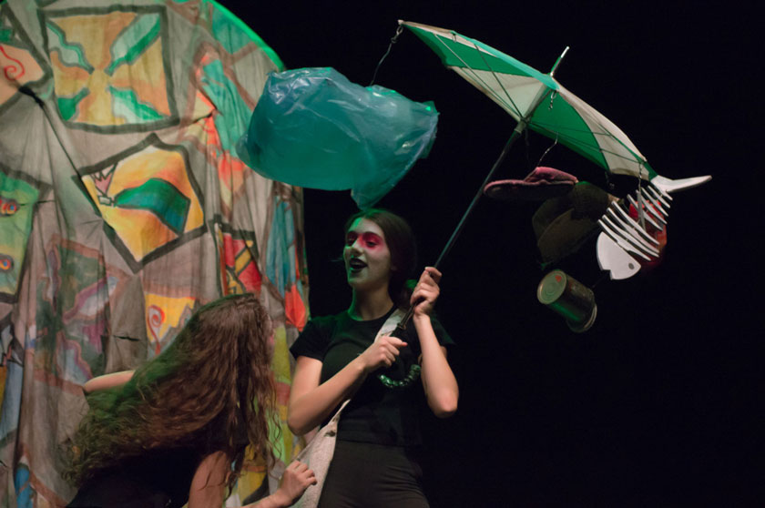 fotografare l'equilibrio a teatro